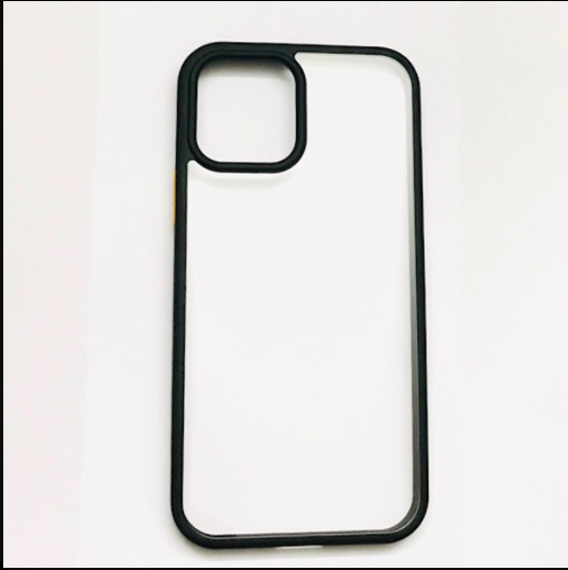 Ốp lưng cho iPhone 13 Pro Max hiệu ROCK Guard Hybrid Glass Pc viền màu chống sốc (Không ố màu) - Hàng nhập khẩu