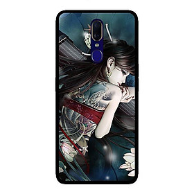 Ốp lưng dành cho Oppo F11 Girl Tatto - Hàng chính hãng