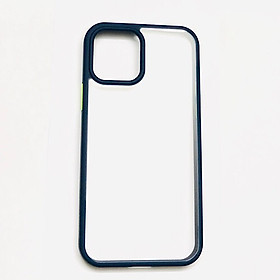 Ốp lưng dành cho iPhone 13 Pro Max thương hiệu Rock viền màu trong suốt (Không ố màu) - Hàng nhập khẩu