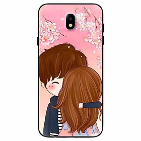 Ốp lưng dành cho Samsung J3 Pro mẫu Cặp Đôi Hôn Nhau