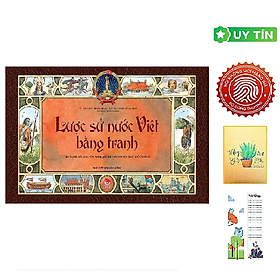 Lược Sử Nước Việt Bằng Tranh (Tặng Kèm Bookmark CÚ MÈO + SỔ TAY XƯƠNG RỒNG)