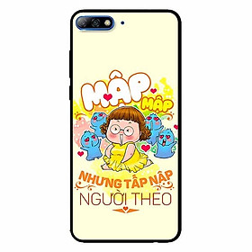 Ốp lưng in cho Huawei Y7/ Y7 Prime 2018  Mẫu Mập Tấp Người Theo Nữ