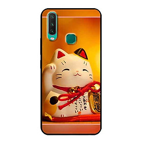 Ốp Lưng in cho Vivo Y12 Mẫu Mèo May Mắn 10 - Hàng Chính Hãng