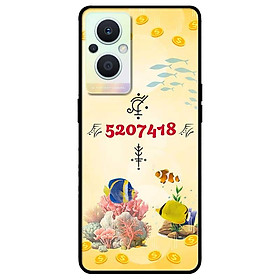 Ốp lưng cho Oppo Reno 2Z - 2F - 6Z - 7Z 5G - 8Z 5G - 8T 4G - 8T 5G - A96 5G - Con Số May Mắn - Hàng Chính Hãng