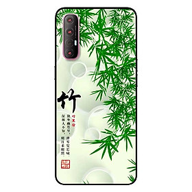 Ốp lưng dành cho Oppo Reno 3 Pro mẫu Tranh Nền Tre