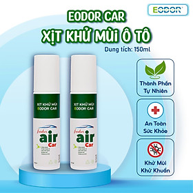 Xịt khử mùi Ô tô cao cấp EODOR CAR 150ml, Công nghệ vi bọc phân tử