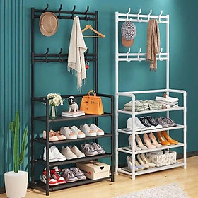Kệ treo quần áo, túi xách, giày dép 3-4 tầng đa năng - Kệ treo đồ tiện lợi, tiết kiệm không gian, sang trọng