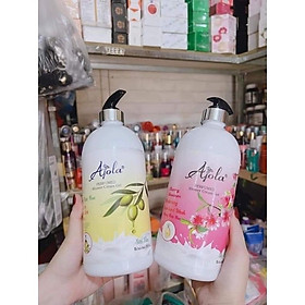 Đồ dùng nhà tắm -Chai sữa tắm 1000ml hương nước hoa cao cấp kèm chai xả vải khô 100ml , làm sạch cơ thể  giúp nuôi dưỡng và bảo vệ làn da