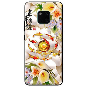 Ốp lưng in cho Huawei Mate 20 Pro mẫu Cá Koi 3 - Hàng chính hãng