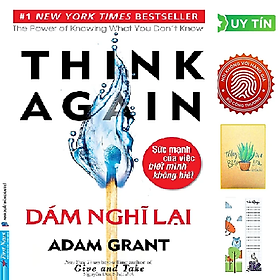 Dám Nghĩ Lại (Tặng Kèm Bookmark CÚ MÈO + SỔ TAY XƯƠNG RỒNG)