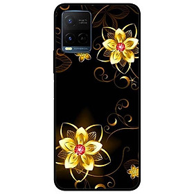 Ốp lưng dành cho Vivo Y21 - Vivo Y21s mẫu Họa Tiết Hoa Vàng
