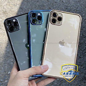 Ốp lưng cho iPhone 16 Pro Max, iPhone 16 Pro, iPhone 16 Plus, iPhone 16 hiệu KST design trong viền màu, bảo vệ camera, chống sốc cao cấp - Hàng chính hãng