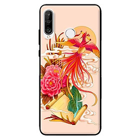 Ốp in cho Huawei P30 Lite Phượng Hoàng Nền Hồng - Hàng chính hãng