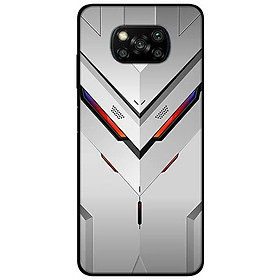 Ốp lưng dành cho Xiaomi Poco X3 mẫu Mặt Nạ Trắng