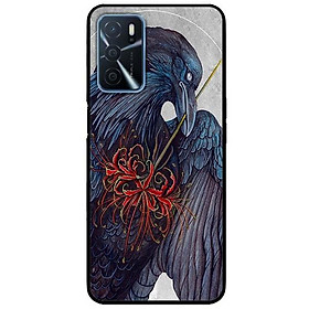 Ốp lưng dành cho Oppo A16 mẫu Chú Chim Cầm Hoa
