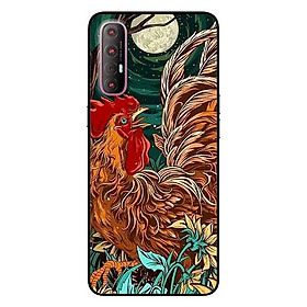 Ốp lưng dành cho Oppo Reno 3 Pro mẫu Gà Mái