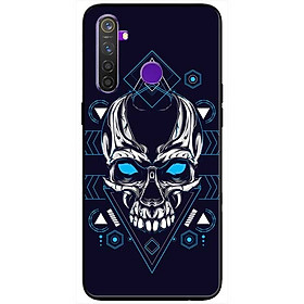 Ốp lưng dành cho Realme 6i mẫu Đầu Lâu Mắt Xanh
