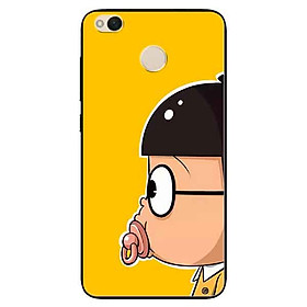 Ốp lưng in cho Xiaomi Redmi 4 (4x) Mẫu Người Mèo