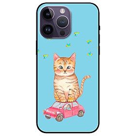 Ốp lưng dành cho Iphone 14 - Iphone 14 Plus - Iphone 14 Pro - Iphone 14 Pro Max - Chú Mèo Ngơ Ngác