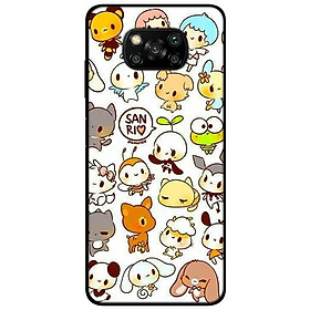 Ốp lưng dành cho Xiaomi Poco X3 mẫu Sanrio Họa Tiết