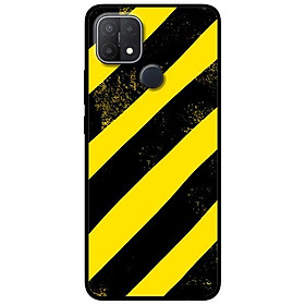 Ốp lưng dành cho Oppo A15 / A15s mẫu Sọc Vàng Đen