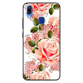 Ốp lưng in cho Vivo Y95 mẫu Hoa Hồng Nhạt - Hàng chính hãng