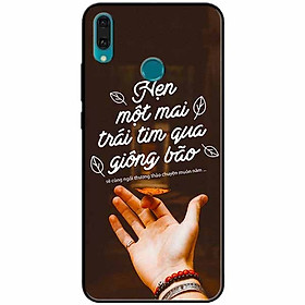 Ốp lưng in cho Huawei Y9 2019 Mẫu Hẹn Một Mai