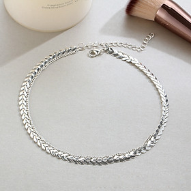 Dây chuyền choker kim loại thời trang