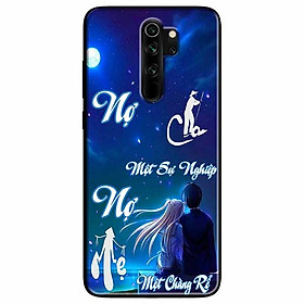 Ốp lưng in cho Redmi Note 8 Pro Mẫu Nợ Cha Nợ Mẹ Rể
