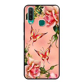 Ốp Lưng in cho Vivo Y12 Mẫu Hoa Hồng 2 - Hàng Chính Hãng