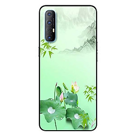 Ốp lưng dành cho Oppo Reno 3 Pro mẫu Tranh Sen
