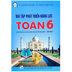 Sách - Bài tập phát triển năng lực Toán 6 - Tập 1 ( Kết Nối )
