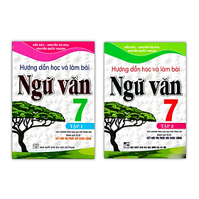Sách - Combo Hướng Dẫn Học Và Làm Bài Ngữ Văn 7 - Tập 1 + 2 ( Kết Nối )