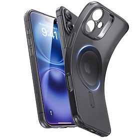 Ốp Lưng Siêu Mỏng Trong Suốt ESR Dành Cho iPhone 16/ iPhone 16 Plus, ESR Zero Clear Case (HaloLock) Sạc Từ Tính_ Hàng chính hãng