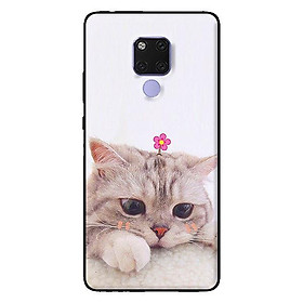 Ốp in cho Huawei Mate 20 Mèo Buồn - Hàng chính hãng