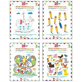 Sách - 25++ Hoạt Động Rèn Luyện Trí Sáng Tạo Và Tư Duy Cho Trẻ - Elizabeth Golding - Đinh Tị Books