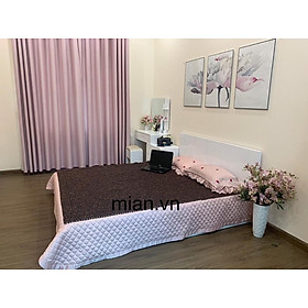 Chiếu Hạt Gỗ Trắc Mộc kích thước 1,6mx2m - Chiếu  gỗ Mian ( video , hình thật )