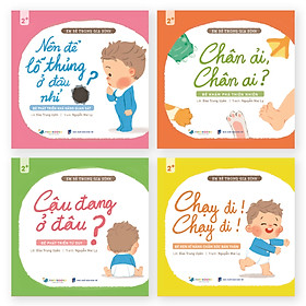 Combo Bộ sách Em bé trong gia đình ( 4 cuốn)