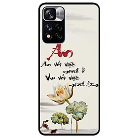 Ốp lưng dành cho Xiaomi Redmi Note 11 Pro 5G ( Bản Nội Địa ) - An Sen Trắng