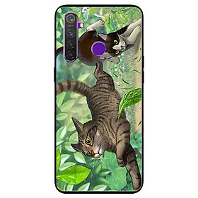 Ốp lưng in cho Realme 5 Pro/ Realme Q Mẫu Bắt Mèo