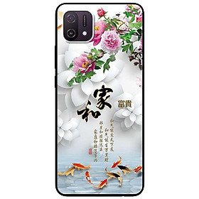 Ốp lưng dành cho Oppo A16K - Oppo A36 / A76 - Oppo Reno 7z 5G mẫu Chim Cá Hoa Trắng