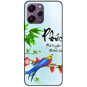 Ốp lưng cho Xiaomi Redmi 12 4G - Redmi Note 12 4G - 12 Pro 4G - 12 Pro 5G - Thư Pháp Phúc - Hàng Chính Hãng