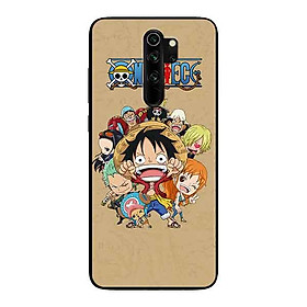 Ốp Lưng in cho Xiaomi Redmi Note 8 Pro Mẫu Băng Hải Tặc Mũ Rơm - Hàng Chính Hãng
