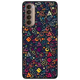 Ốp lưng dành cho Oppo Reno 4 Pro mẫu Tròn - Tam Giác