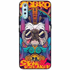 Ốp lưng in cho Vivo S1, Vivo IQOO NEO Mẫu Pulldog Kính Đen