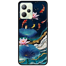 Ốp lưng dành cho Realme C35 - Realme Narzo 50A Prime mẫu Sen Hồng Và Koi