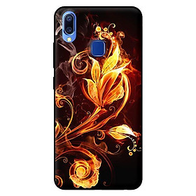 Ốp lưng in cho Vivo Y95 mẫu Hoa Lửa - Hàng chính hãng