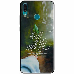 Ốp lưng in cho Huawei Y9 2019 Mẫu Suýt Nữa Thì