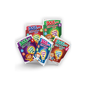 Combo 365 Ngày Siêu Trí Tuệ Nhí - Phát Triển Tư Duy Logic IQ Cho Trẻ Em (Bộ 5 Cuốn)_MEGA