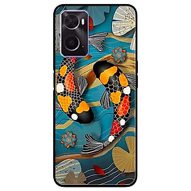 Ốp lưng dành cho Oppo A16K - Oppo A36 / A76 - Oppo Reno 7z 5G mẫu Cá Koi Đen